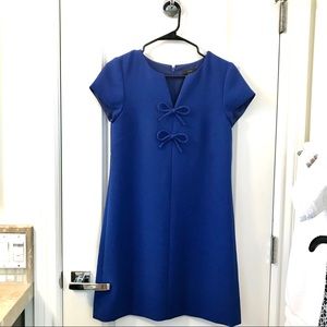 Electric Blue J. Crew work dress